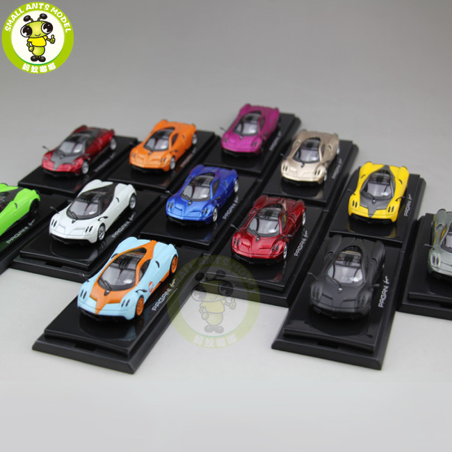 1/64 Pagani Automobili Huayra Diecast Supercar Car Model Toys Boy Girl Gift Collection Hobby