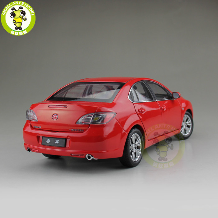 1/18 Mazda 6 Sedan Diecast Metal Car Model Toy Boy Girl Gift Collection Red