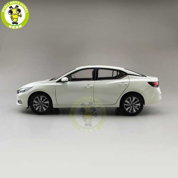 1/18 Nissan SYLPHY 2019 2020 Diecast Metal Car Model Toys kids Boys Girls Gifts White