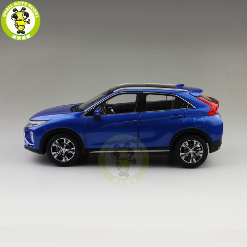 1/18 Mitsubishi ECLIPSE CROSS SUV Diecast Metal Car SUV Model Toys kids Boy Girl Gift Collection Blue