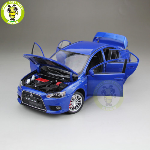 Sunstar 5822 1/18 Ölçek, Mitsubishi Lancer Evolution X, Kırmızı Metalik