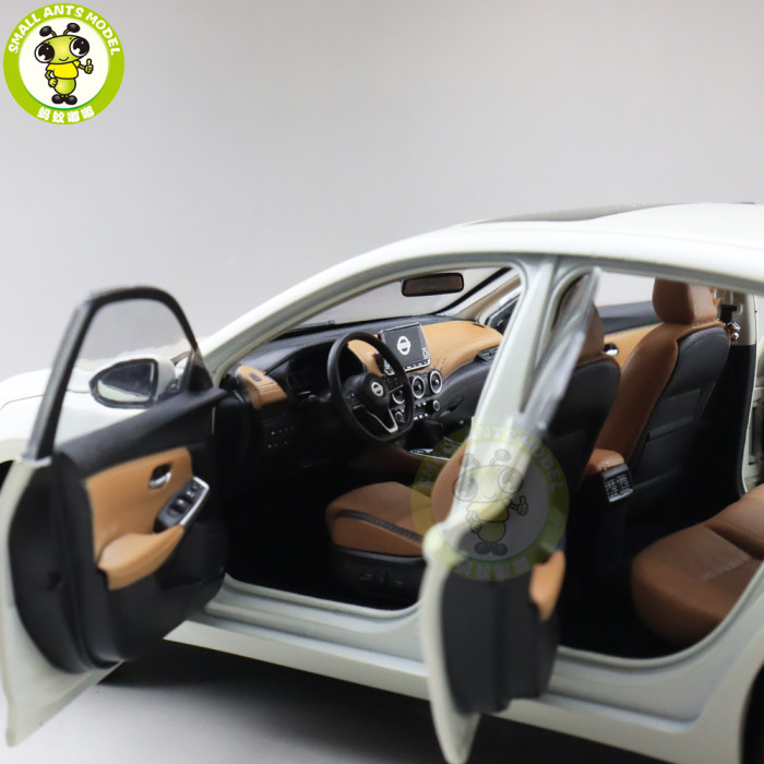 1/18 Nissan SYLPHY 2019 2020 Diecast Metal Car Model Toys kids Boys Girls Gifts White