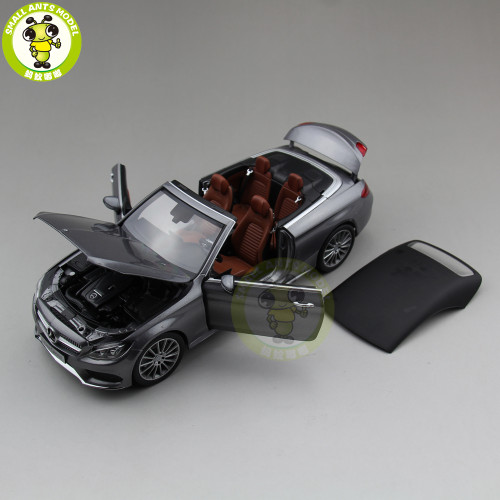 1/18 Mercedes Benz C Class Klasse Convertible C205 Diecast Metal