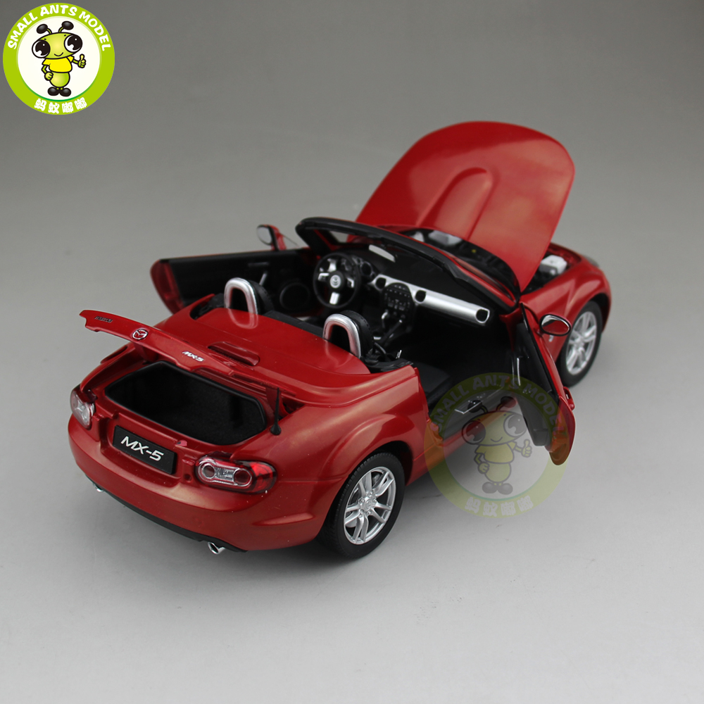 1/18 Mazda MX-5 MX 5 Roadster Diecast Metal Car Model Toy Boy Girl