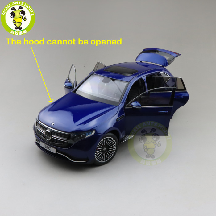1/18 Mercedes Benz EQC Diecast Metal Car Model Toys Boy Girl Birthday Gift Collection Hobby