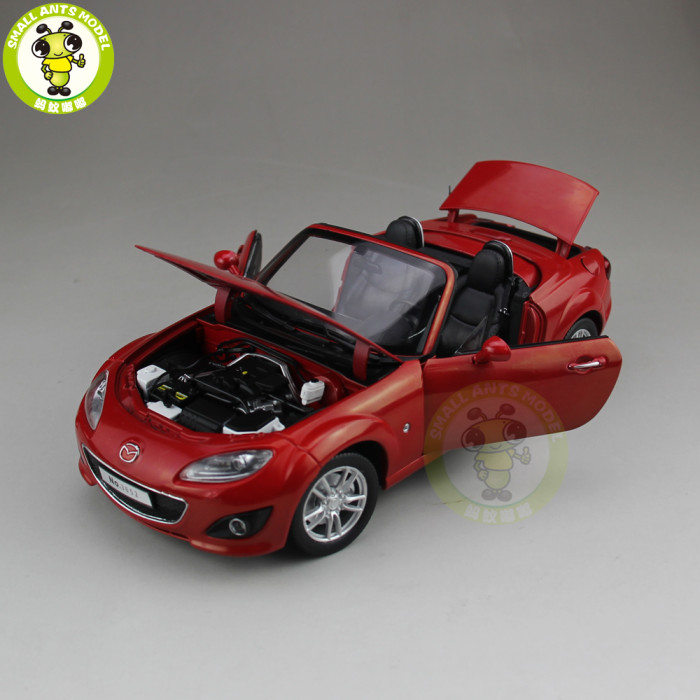 1/18 Mazda MX-5 MX 5 Roadster Diecast Metal Car Model Toy Boy Girl Gift Collection Red