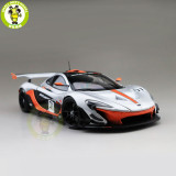 1/18 Almost Real MCLAREN P1 GTR 2014 Pebble Beach Diecast Model Car Gifts