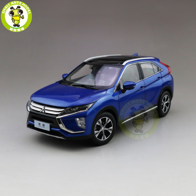 1/18 Mitsubishi ECLIPSE CROSS SUV Diecast Metal Car SUV Model Toys kids Boy Girl Gift Collection Blue