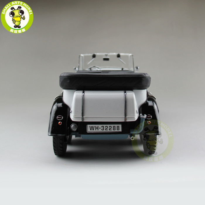 1/18 Mercedes Benz G4 1938 Diecast Metal Car Model Toys Boy Girl Birthday Gift Collection Hobby