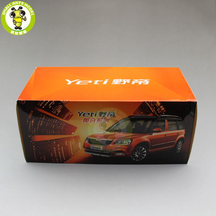 1/18 VW Skoda Yeti City SUV Diecast Metal SUV CAR MODEL gift hobby collection Blue