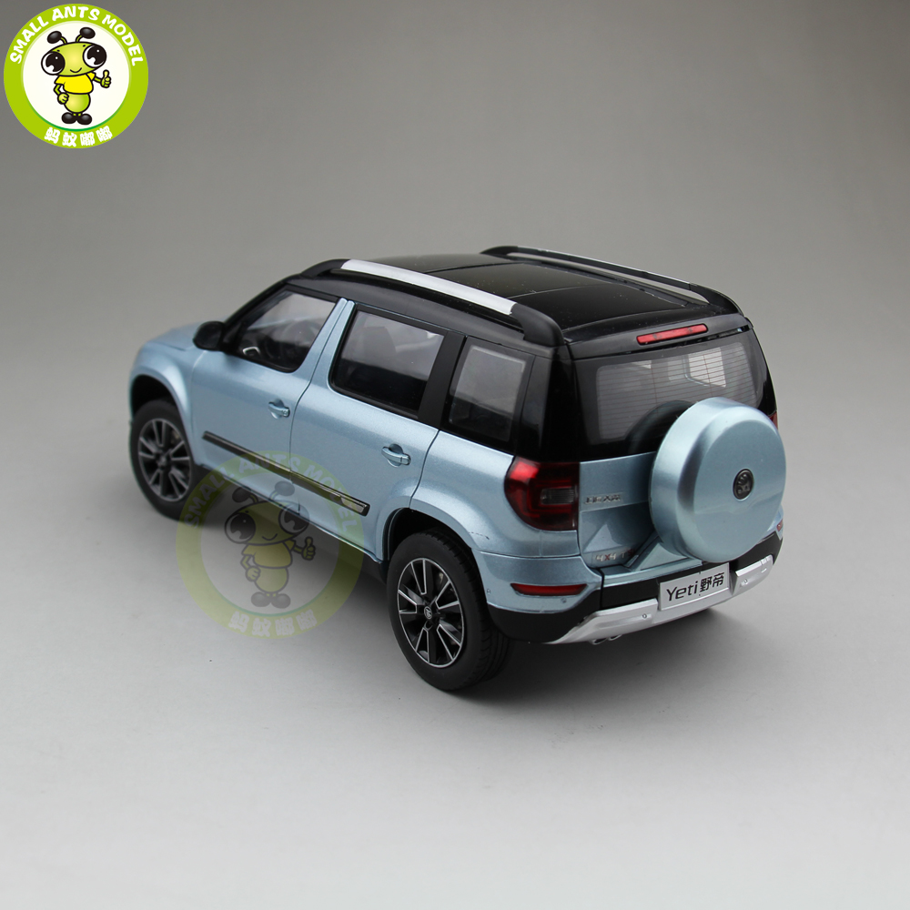 1/18 VW Skoda Yeti SUV Diecast Metal SUV CAR MODEL gift hobby