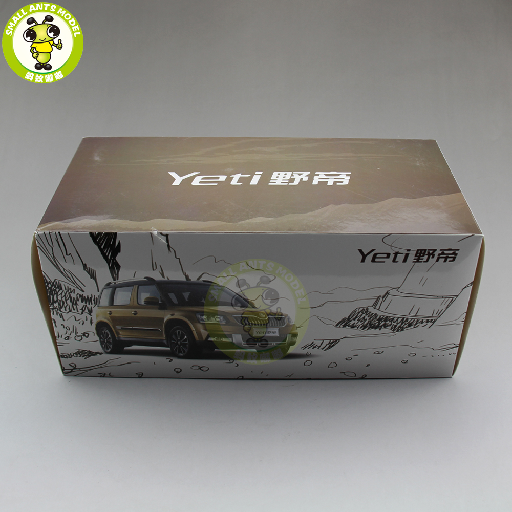 1/18 VW Skoda Yeti SUV Diecast Metal SUV CAR MODEL gift hobby