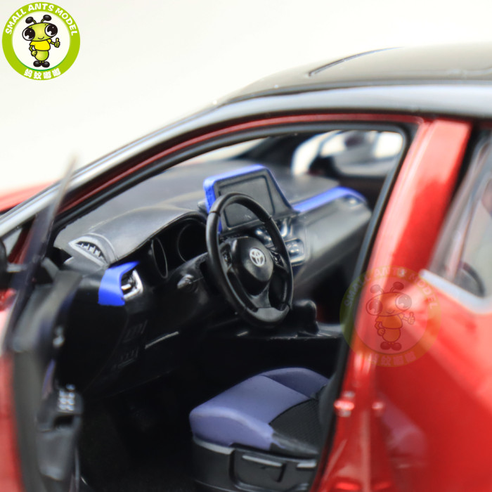1/18 Toyota CHR C-HR Diecast SUV Car Model TOYS KIDS Boy Girl Gift Red with Black roof