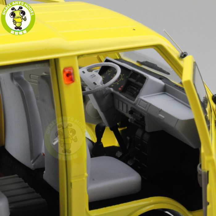 1/18 Toyota DAIHATSU China Tianjin Huali TJ110 Diecast Car Van Model Toy Gift Collection Yellow
