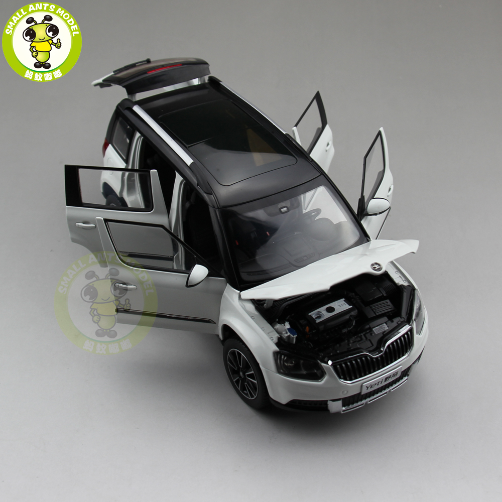 1/18 VW Skoda Yeti SUV Diecast Metal SUV CAR MODEL gift hobby