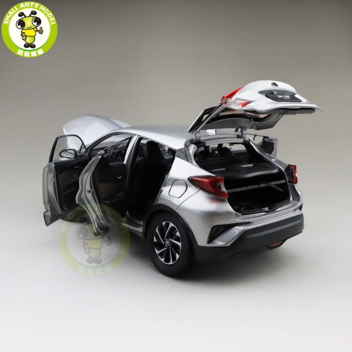 1/18 Toyota IZOA Diecast SUV Car Model TOYS KIDS Boys Girls Gifts Silver