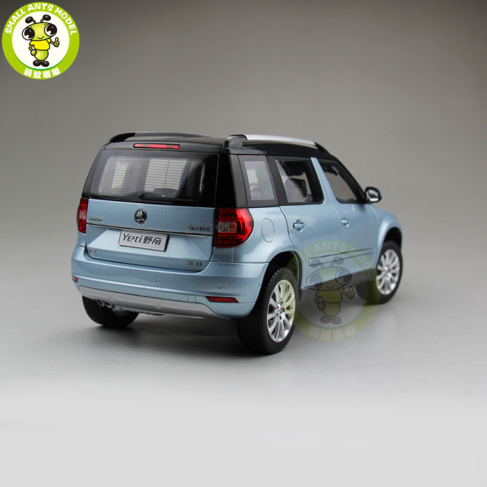 1/18 VW Skoda Yeti City SUV Diecast Metal SUV CAR MODEL gift hobby collection Blue