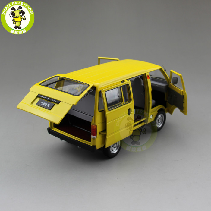 1/18 Toyota DAIHATSU China Tianjin Huali TJ110 Diecast Car Van Model Toy Gift Collection Yellow
