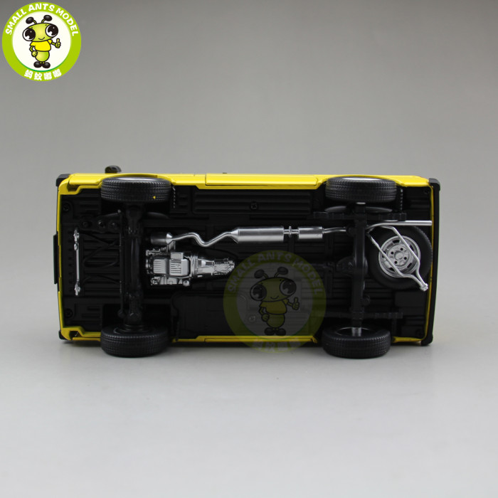 1/18 Toyota DAIHATSU China Tianjin Huali TJ110 Diecast Car Van Model Toy Gift Collection Yellow