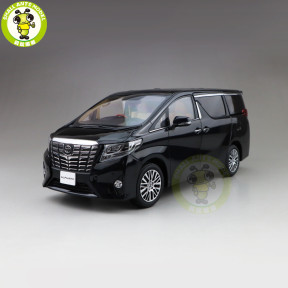 1/18 Toyota ALPHARD MPV Diecast Model CAR Toys kids Boy Girl Gift Collection Black