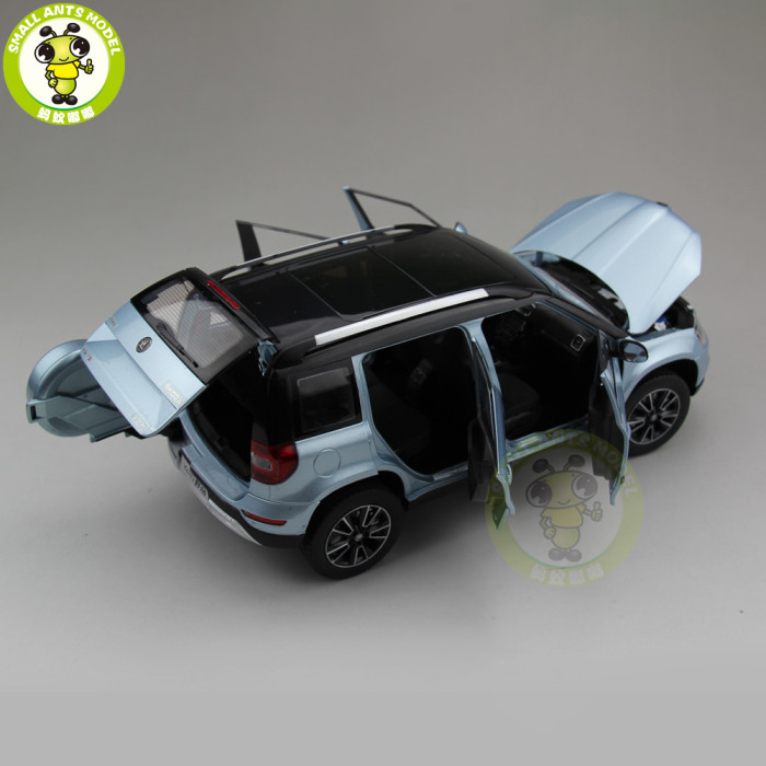 1/18 VW Skoda Yeti SUV Diecast Metal SUV CAR MODEL gift hobby collection Blue
