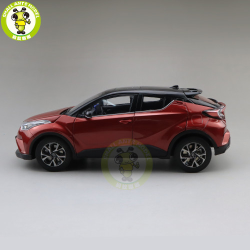1/18 Toyota CHR C-HR Diecast SUV Car Model TOYS KIDS Boy Girl Gift Red with Black roof
