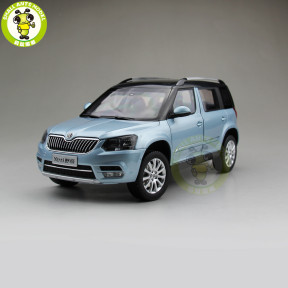 1/18 VW Skoda Yeti City SUV Diecast Metal SUV CAR MODEL gift hobby collection Blue