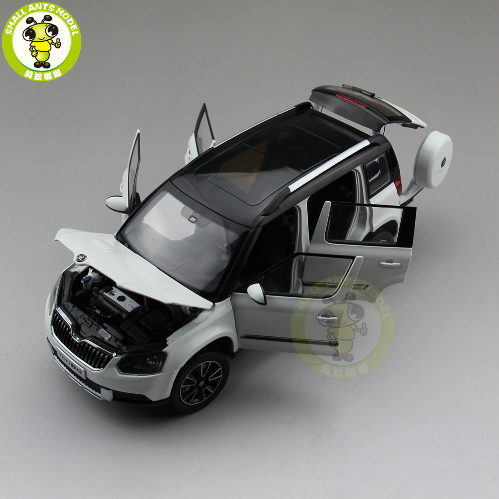 1/18 VW Skoda Yeti SUV Diecast Metal SUV CAR MODEL gift hobby