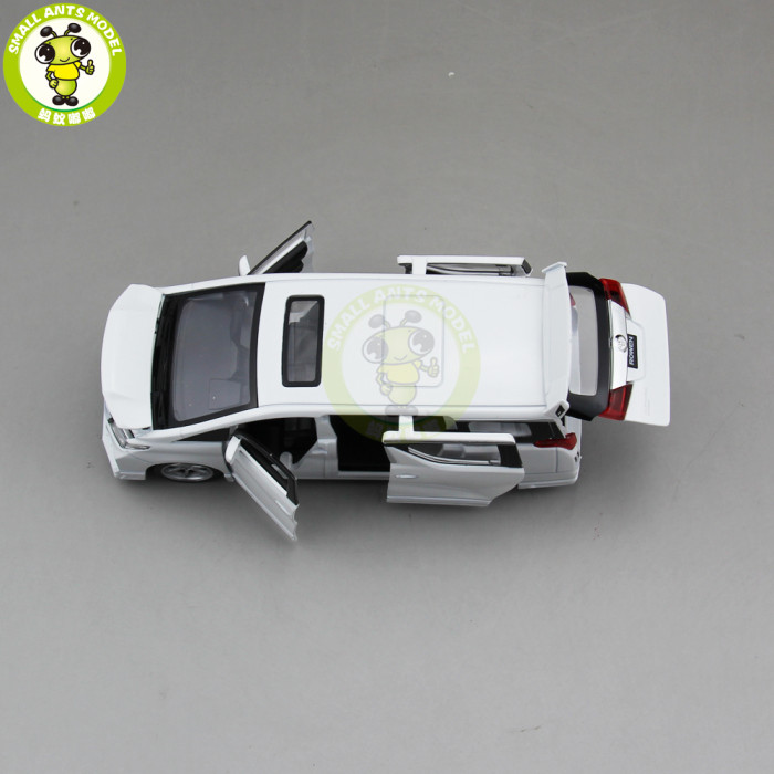 1/32 JACKIEKIM Toyota ALPHARD ROWEN Japan PREMIUM S-grade Diecast Model CAR Toys for kids Sound Lighting Pull Back gifts