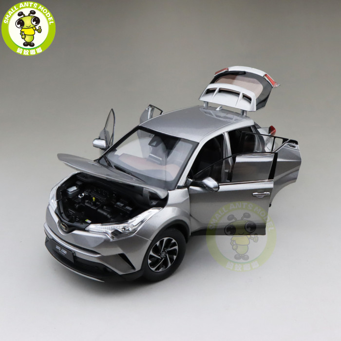 1/18 Toyota IZOA Diecast SUV Car Model TOYS KIDS Boys Girls Gifts Silver