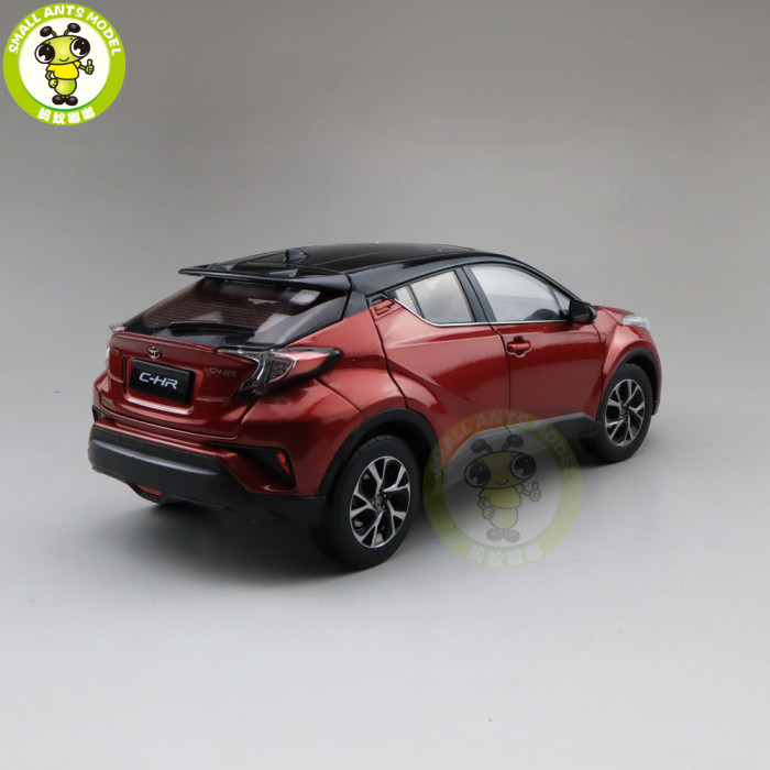 1/18 Toyota CHR C-HR Diecast SUV Car Model TOYS KIDS Boy Girl Gift Red with Black roof