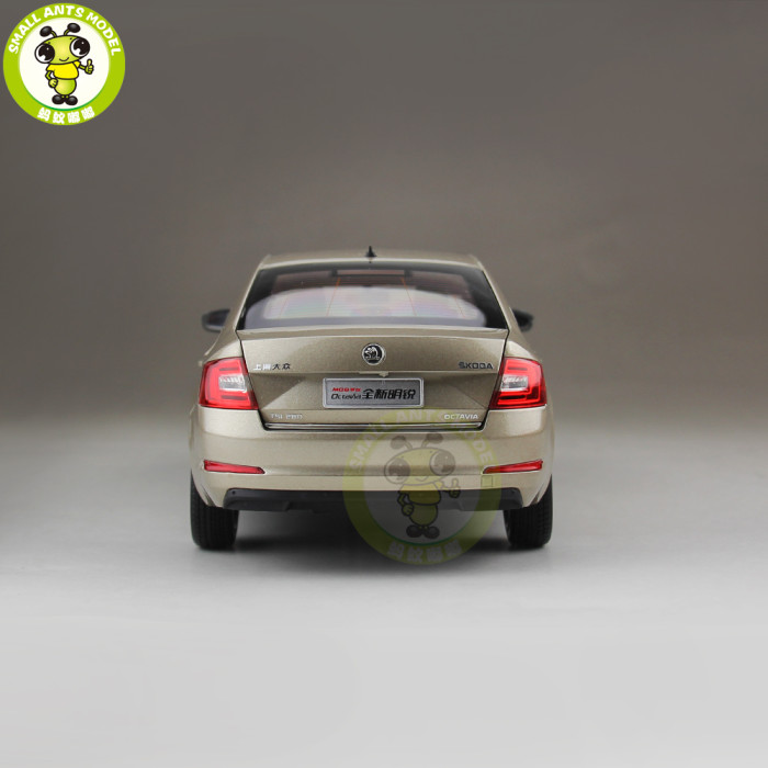 1/18 VW Skoda Octavia 2014 Diecast Metal CAR MODEL Toy Boy Girl gift Gold