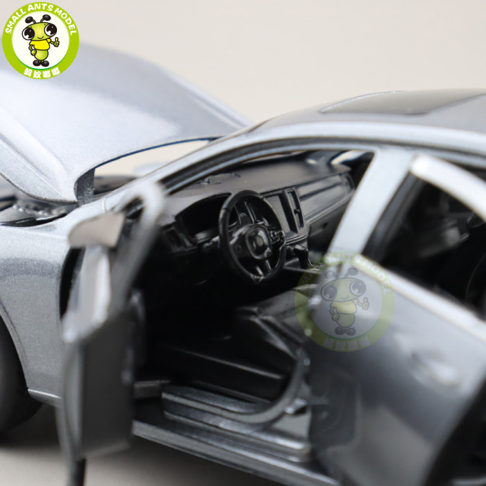 1/32 JACKIEKIM Volvo S90 Diecast Model CAR Toys for kids Boy girl Gifts Sound Lighting Pull Back