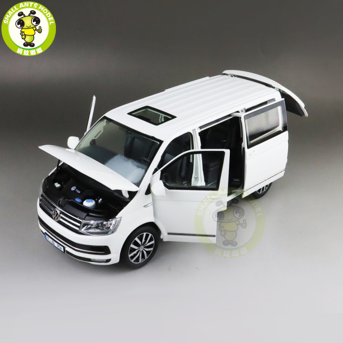 1/18 NZG VW Volkswagen Multivan T6 Diecast Model Car Bus MPV Boy Girl Gifts Collection Hobby