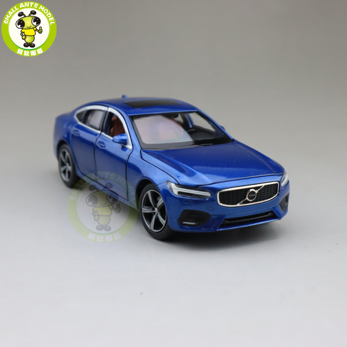 1/32 JACKIEKIM Volvo S90 shock absorption version Diecast Model CAR Toys for kids Boy girl Gifts