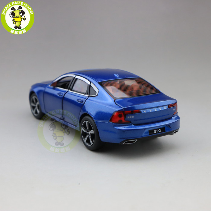1/32 JACKIEKIM Volvo S90 shock absorption version Diecast Model CAR Toys for kids Boy girl Gifts