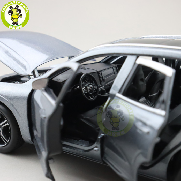 1/32 JACKIEKIM ALL NEW Volvo XC60 Diecast Model CAR SUV Toys for kids Boy girl Gifts Sound Lighting Pull Back