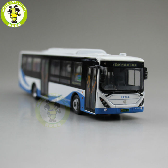 1/64 China Volvo City Bus SWB6128BEV Electric bus Diecast Bus CAR Model Toys