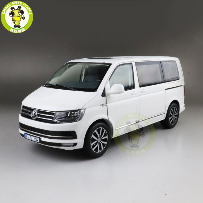 1/18 NZG VW Volkswagen Multivan T6 Diecast Model Car Bus MPV Boy Girl Gifts Collection Hobby