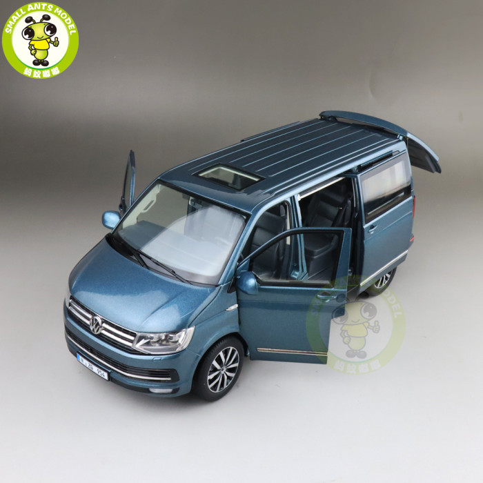 1/18 NZG VW Volkswagen Multivan T6 Diecast Model Car Bus MPV Boy Girl Gifts Collection Hobby