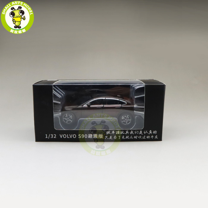 1/32 JACKIEKIM Volvo S90 shock absorption version Diecast Model CAR Toys for kids Boy girl Gifts
