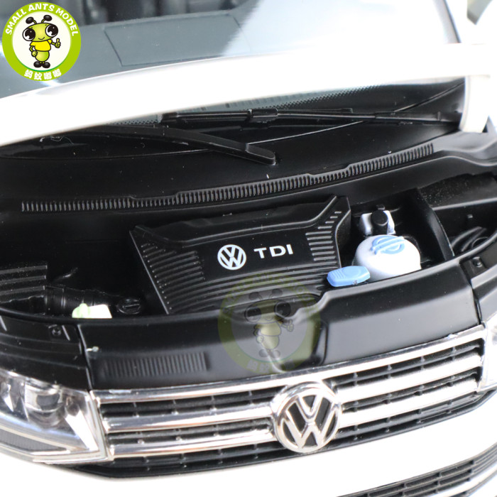 1/18 NZG VW Volkswagen Multivan T6 Diecast Model Car Bus MPV Boy Girl Gifts Collection Hobby