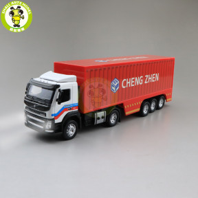 1/50 Volvo Trailer Truck Container Diecast Metal Car Model Toys Kids Boys Gilrs Gift