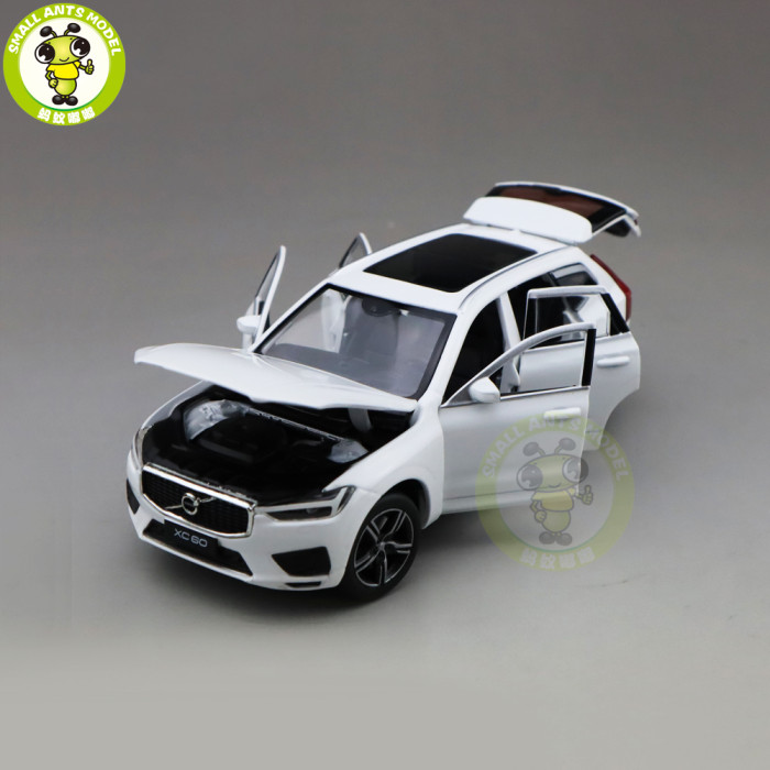 1/32 JACKIEKIM NEW Volvo XC60 Shock Absorption Diecast Model CAR SUV Toys for kids Boy girl Gifts
