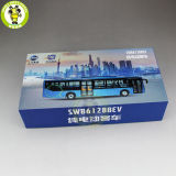 1/64 China Volvo City Bus SWB6128BEV Electric bus Diecast Bus CAR Model Toys