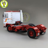 1/18 ROAD KINGS KK Volvo F1220 Tractor Truck 1977 Diecast Car Truck Model Toys for kids Gift White and Red