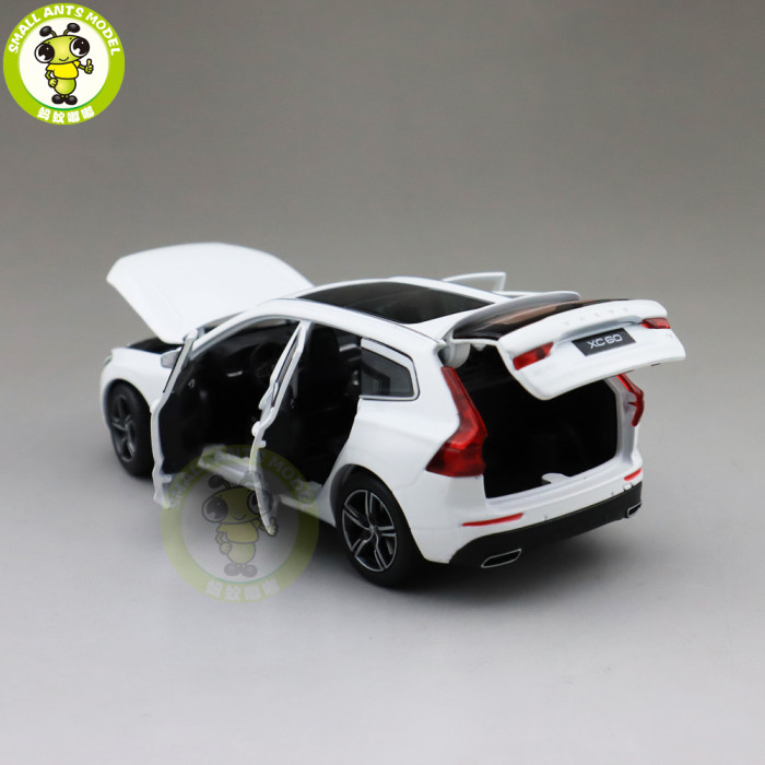 1/32 JACKIEKIM NEW Volvo XC60 Shock Absorption Diecast Model CAR SUV Toys for kids Boy girl Gifts