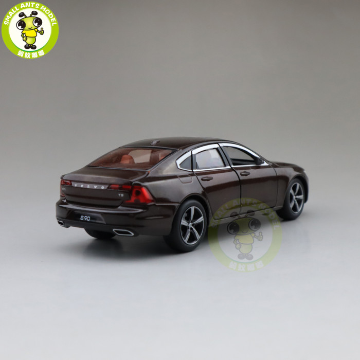 1/32 JACKIEKIM Volvo S90 shock absorption version Diecast Model CAR Toys for kids Boy girl Gifts