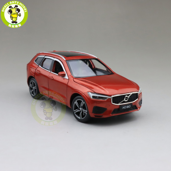 1/32 JACKIEKIM NEW Volvo XC60 Shock Absorption Diecast Model CAR SUV Toys for kids Boy girl Gifts