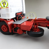 1/18 ROAD KINGS KK Volvo F1220 Tractor Truck 1977 Diecast Car Truck Model Toys for kids Gift White and Red